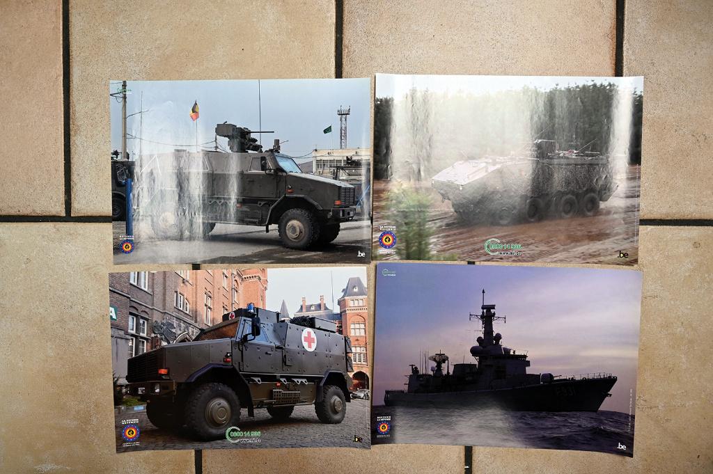 ABL - 4 posters, Verzamelen, Verzenden, Landmacht, Foto of Poster