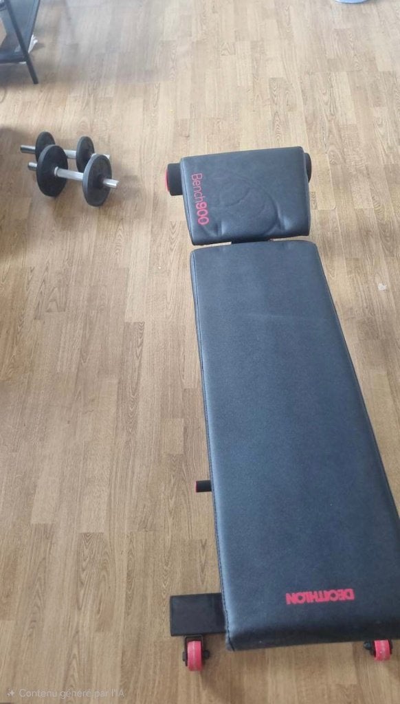 Banc musculation, Sports & Fitness, Équipement de fitness, Enlèvement, Comme neuf, Bras, Banc d'exercice