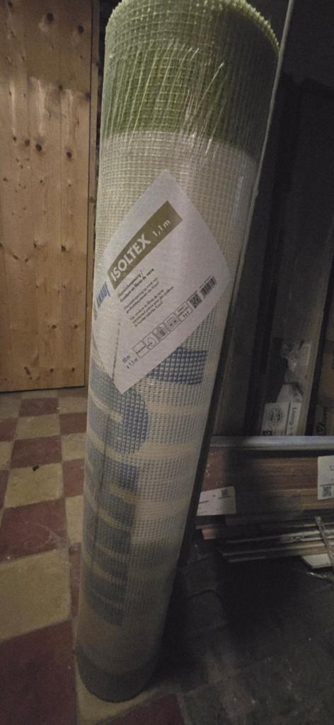 Knauf rouleau treillis neuf 50m pour façade isolation, Enlèvement