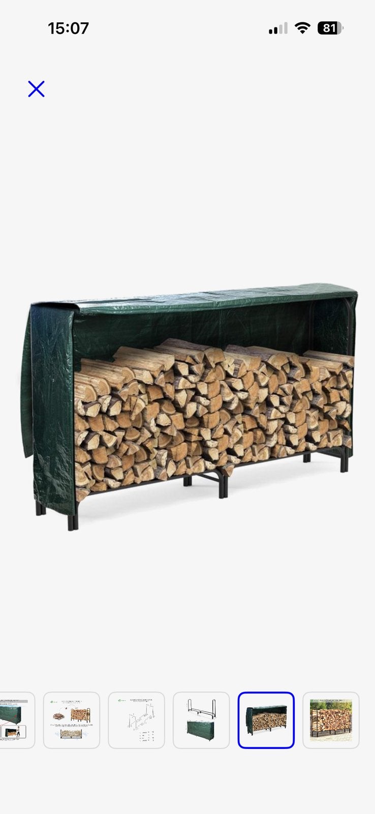 Te koop, Tuin en Terras, Brandhout, Ophalen