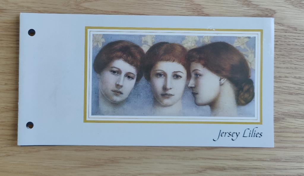 Jersey Lilies, Envoi, Non oblitéré