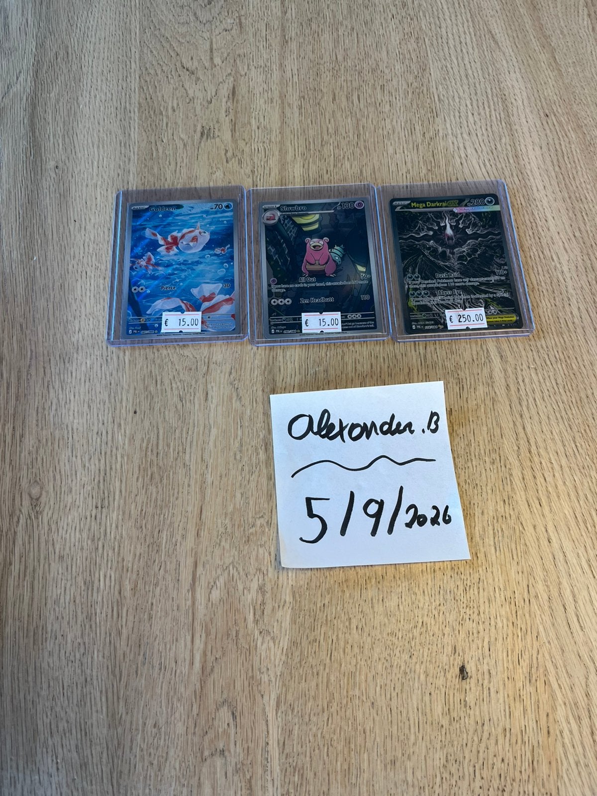 Pokemon kaarten van: Pitch Black, Enlèvement ou Envoi, Comme neuf