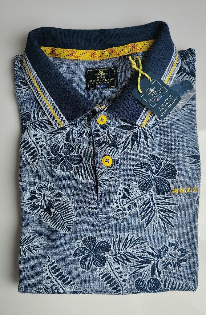 New Zealand Auckland (NZA) polo Sunflower Yellow, Ophalen of Verzenden, Zo goed als nieuw, Maat 52/54 (L), NZA