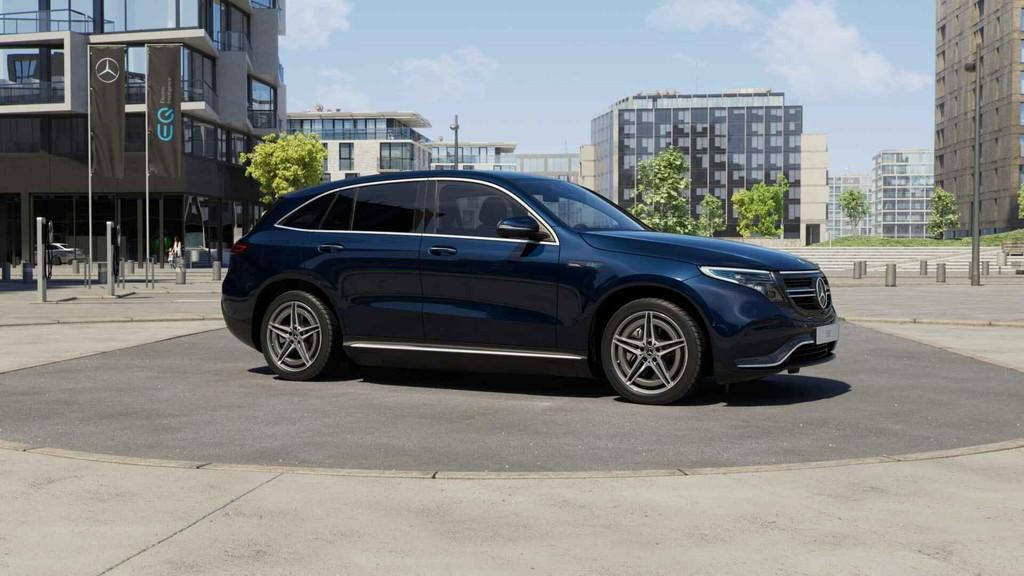 Mercedes-Benz EQC-Klasse 400 4MATIC SUV AMG Line | Trekhaak, Auto's, Automaat, Stof, Euro 6, 80 kWh