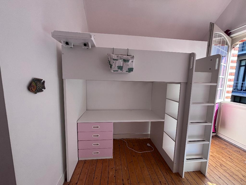 Lit mezzanine Smästad Ikéa, Maison & Meubles, Chambre à coucher | Lits superposés & Lits mezzanines, 90 cm, Une personne, Enlèvement