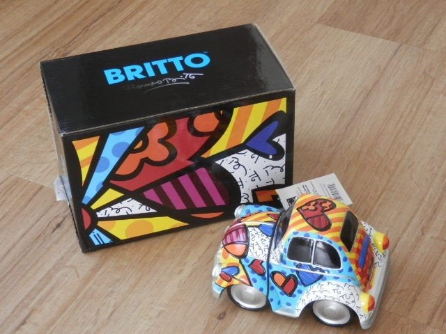VW Kever modelauto van Britto, zeldzaam en uniek, Verzamelen, Automerken, Motoren en Formule 1, Ophalen, Nieuw, Auto's