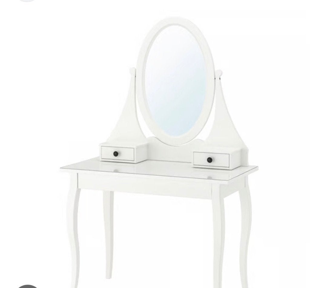 Make-up tafel Ikea, Huis en Inrichting, Tafels | Kaptafels, Ophalen, Zo goed als nieuw