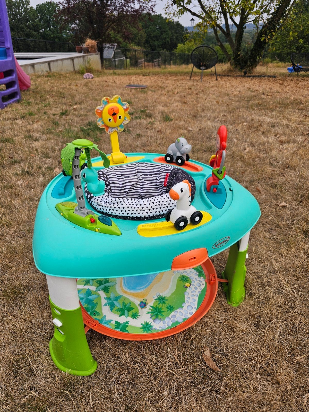 Activiteittafel baby infantino, Enlèvement, Utilisé