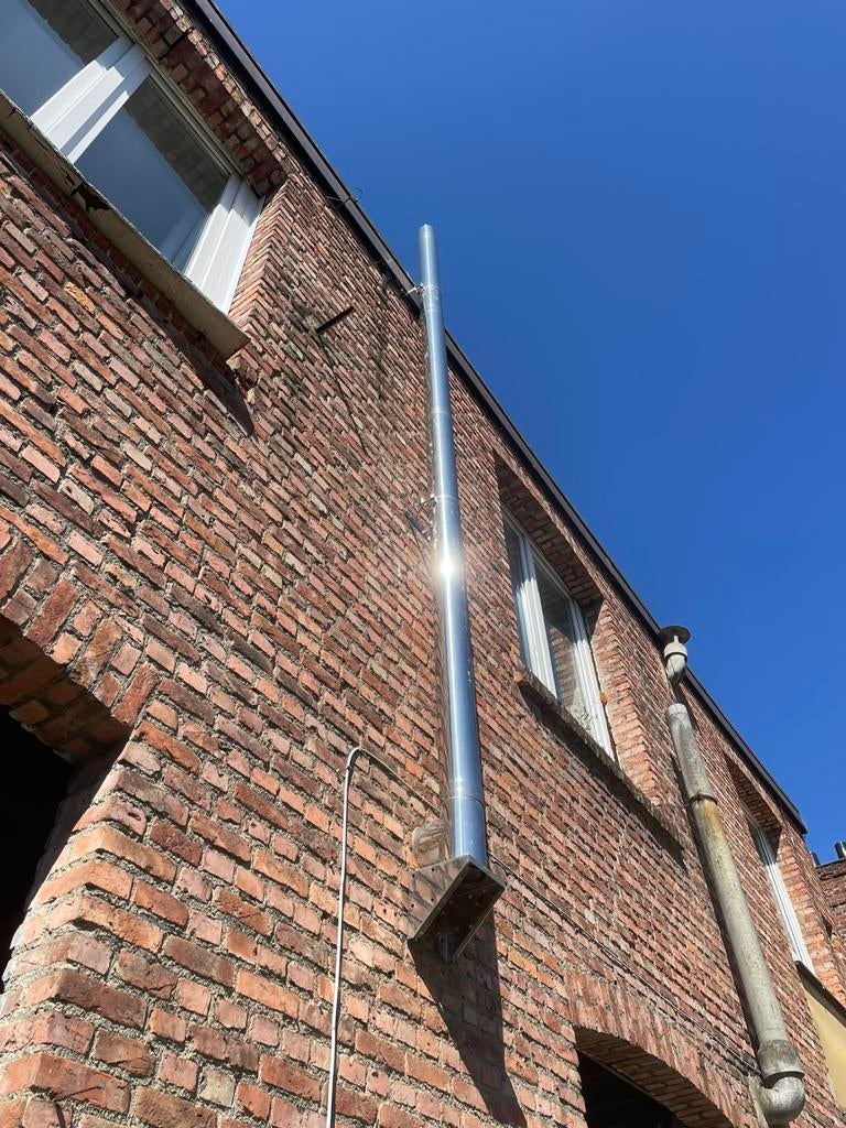 Afvoerbuizen condensatieketel, Doe-het-zelf en Bouw, Ophalen, Zo goed als nieuw