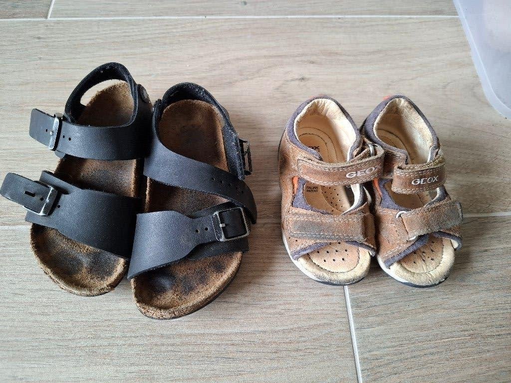 Sandalen (maat 20 en 24), Kinderen en Baby's, Kinderkleding | Schoenen en Sokken, Ophalen