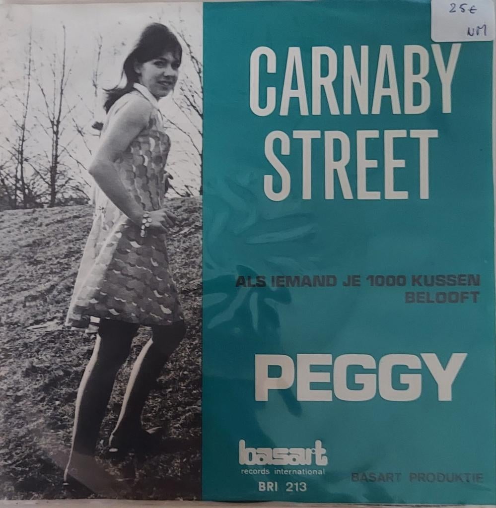 Single Peggy als iemand je 1000 kussen beloofd, Cd's en Dvd's, Vinyl | Nederlandstalig, Ophalen of Verzenden