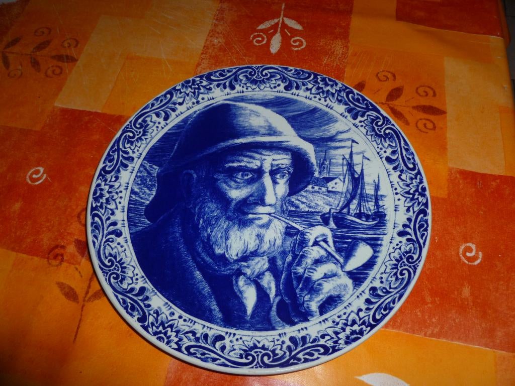 assiette Boch Delft, Enlèvement ou Envoi