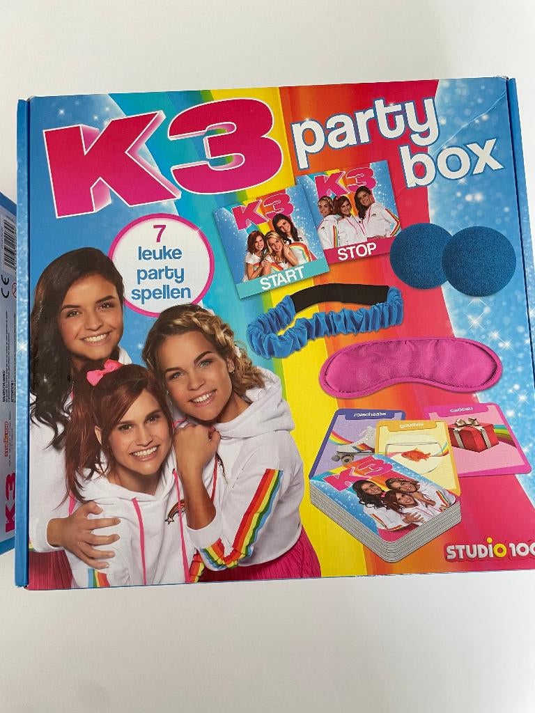 K3 party box, spelletjes, in perfecte staat!, Ophalen of Verzenden, Zo goed als nieuw, Meisje