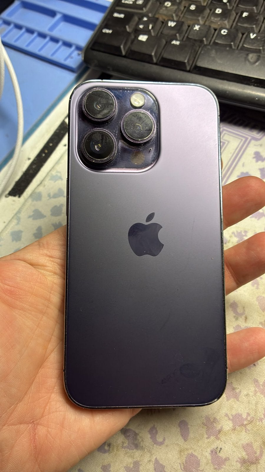Iphone 14 PRO 100% baterij, Télécoms, Téléphonie mobile | Apple iPhone, Enlèvement ou Envoi, Utilisé, 128 GB, IPhone 14 Pro