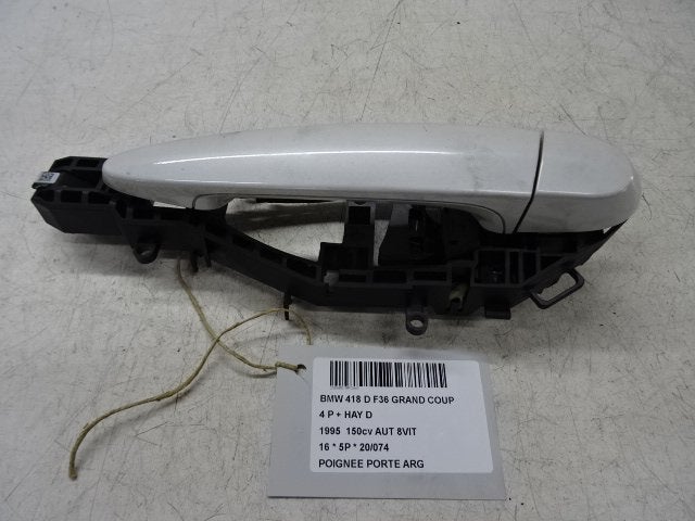 PORTIERGREEP BUITEN LINKS ACHTER 4 serie Gran Coupe (F36), Gebruikt, Achter, BMW