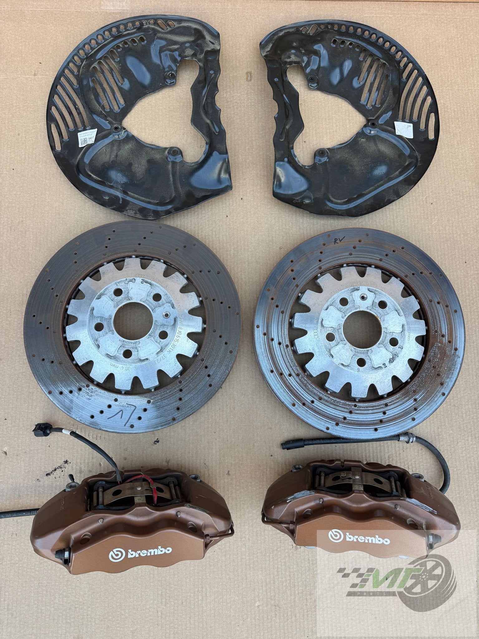 Cupra Formentor Leon Ateca BREMBO PERFORM remmenset 370mm, Gebruikt, - Autovía A-2, Km 585 08760 Martorell  Espana, Overige automerken