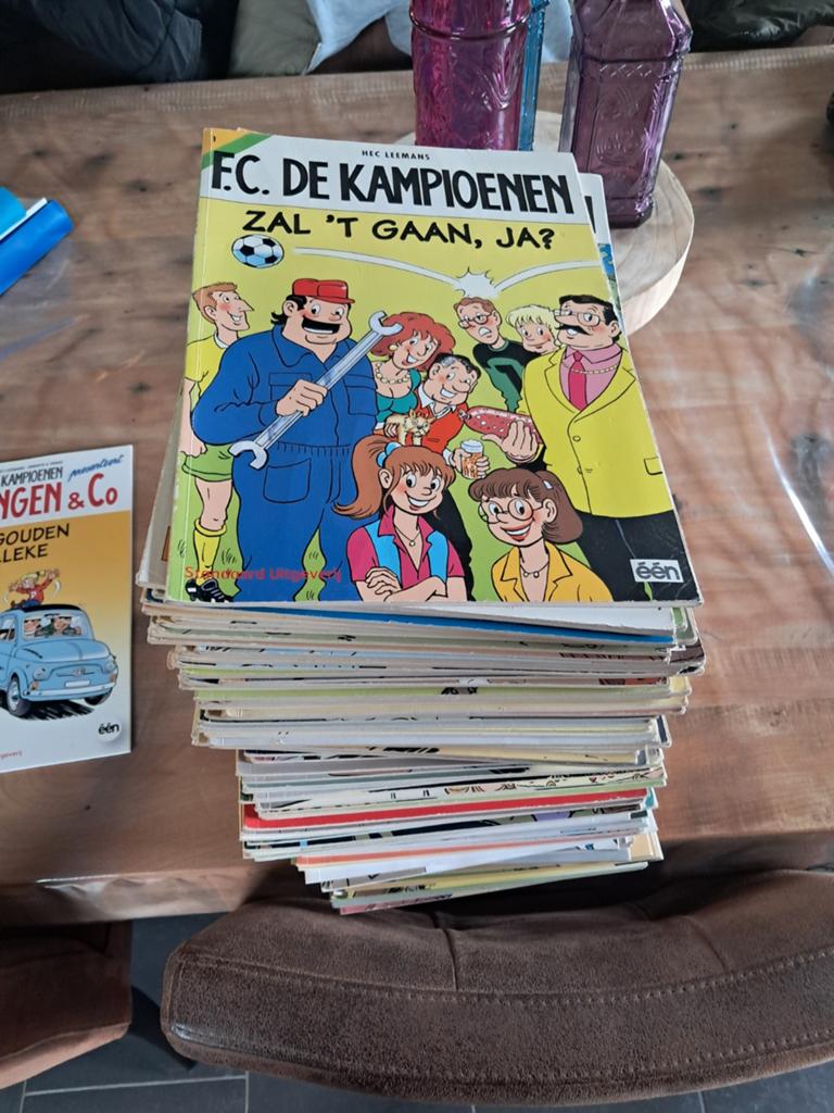 Fc de kampioenen strips, Boeken, Ophalen