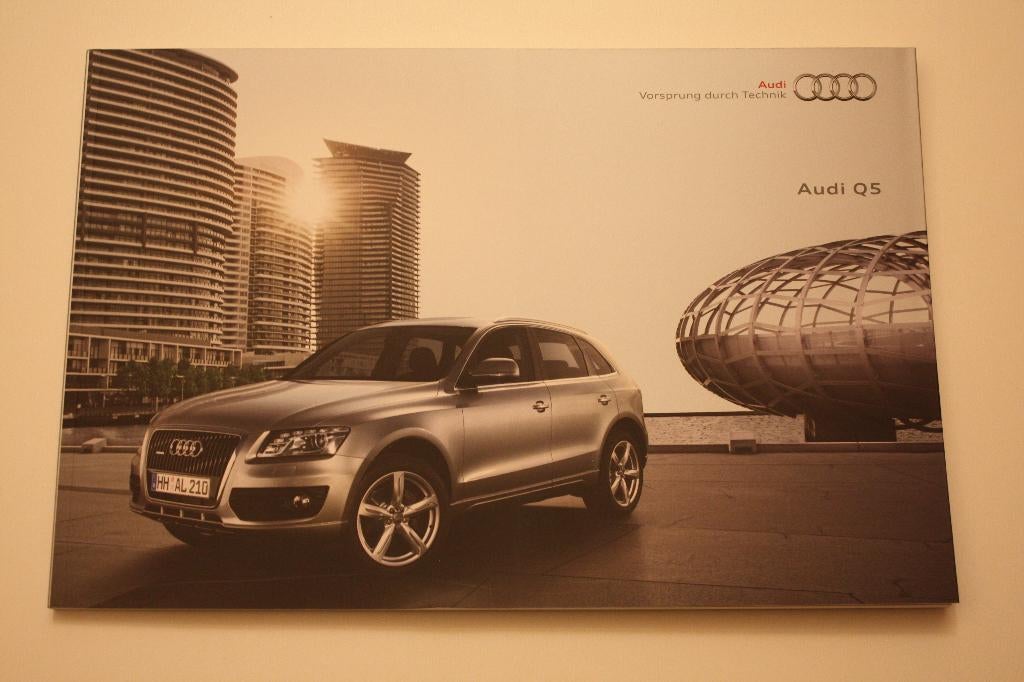 Audi Q5 brochure 2009, Livres, Enlèvement ou Envoi, Neuf, Audi