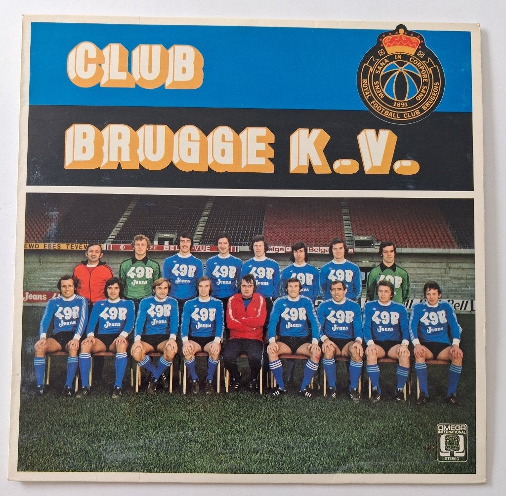 LP : CLUB BRUGGE K. V. (1974), CD & DVD, Vinyles | Néerlandophone, Enlèvement ou Envoi, Autres genres, Utilisé, LP