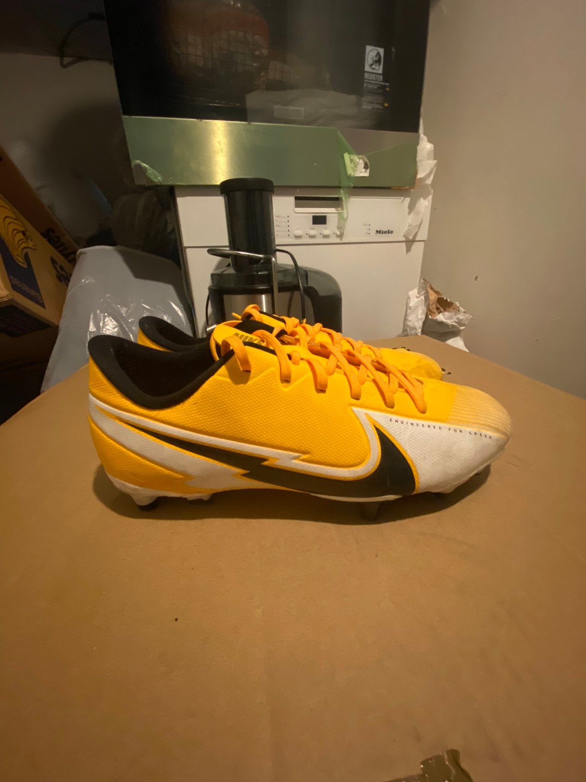 Nike Mercurial Vapor FG – Taille 37,5 – Très bon état, Enlèvement, Comme neuf, Chaussures