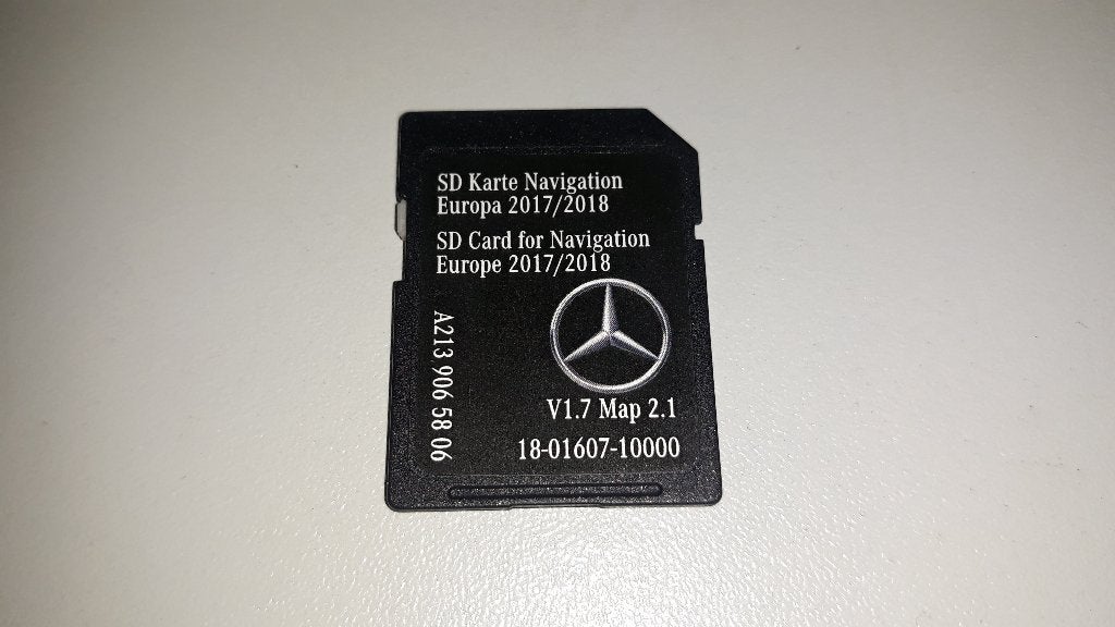 Carte SD GPS pour MERCEDES !! Europe !!, Enlèvement, Comme neuf