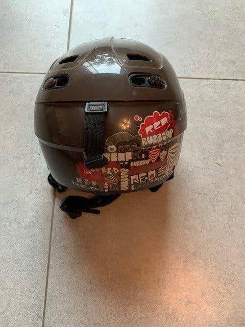 Toffe skihelm voor kind hoofdomtrek 50 cm, Sport en Fitness, Ophalen of Verzenden, Overige typen
