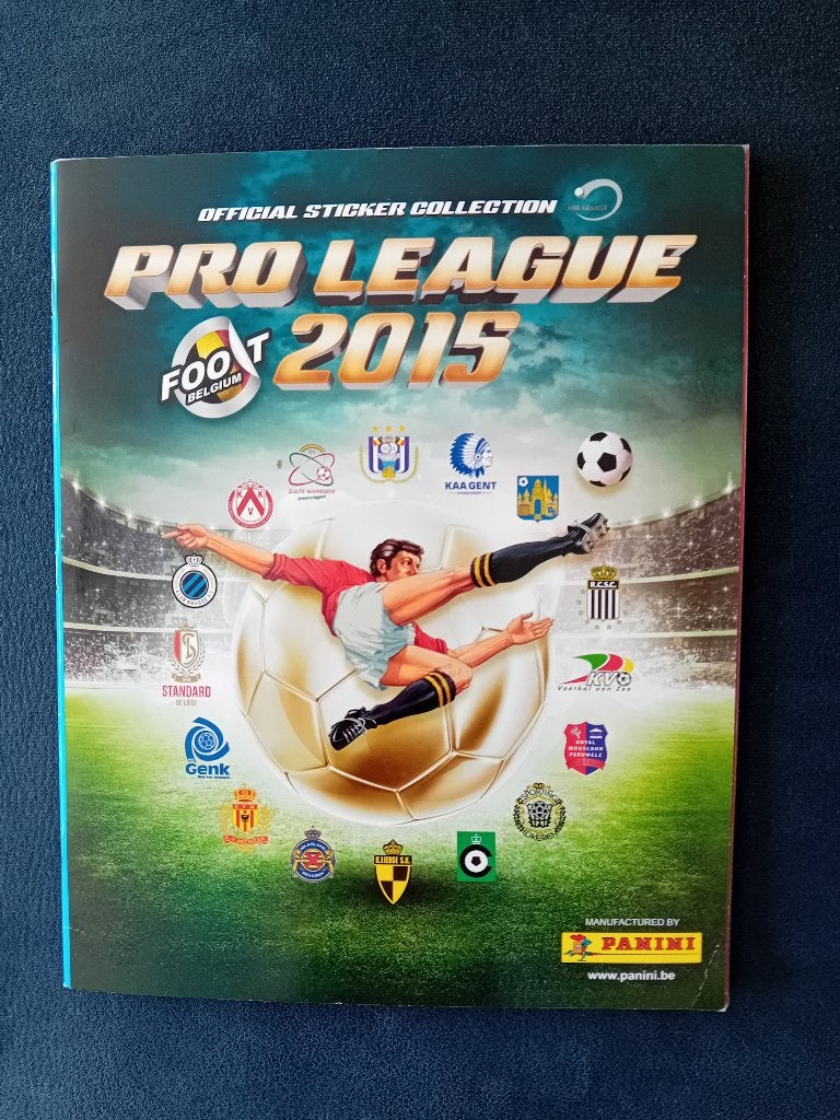 panini stickerboek Football 2015, Verzamelen, Ophalen of Verzenden, Zo goed als nieuw, Sport