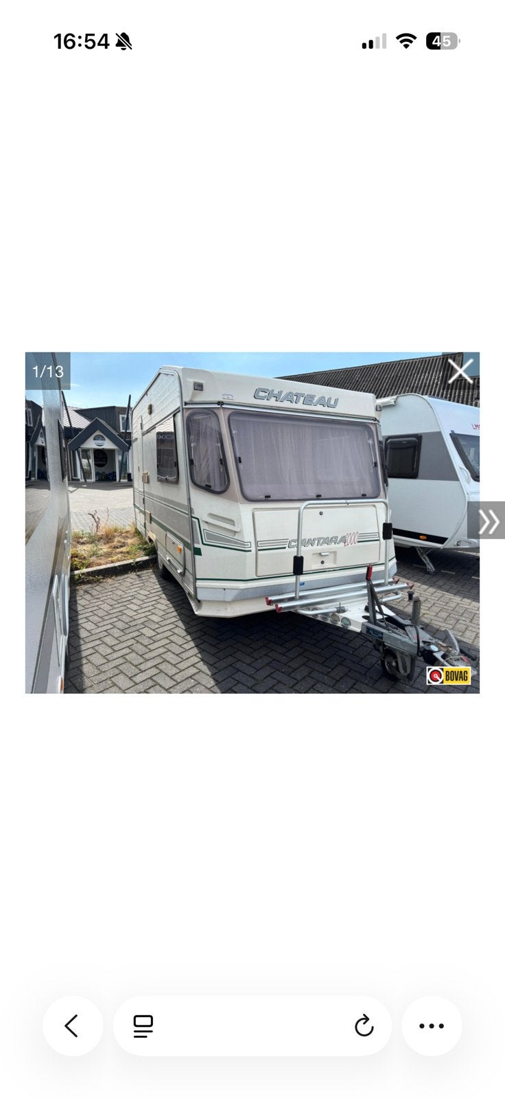 Caravane de château en parfait état (échange enduro ou moto , Caravanes & Camping, Particulier, Chateau