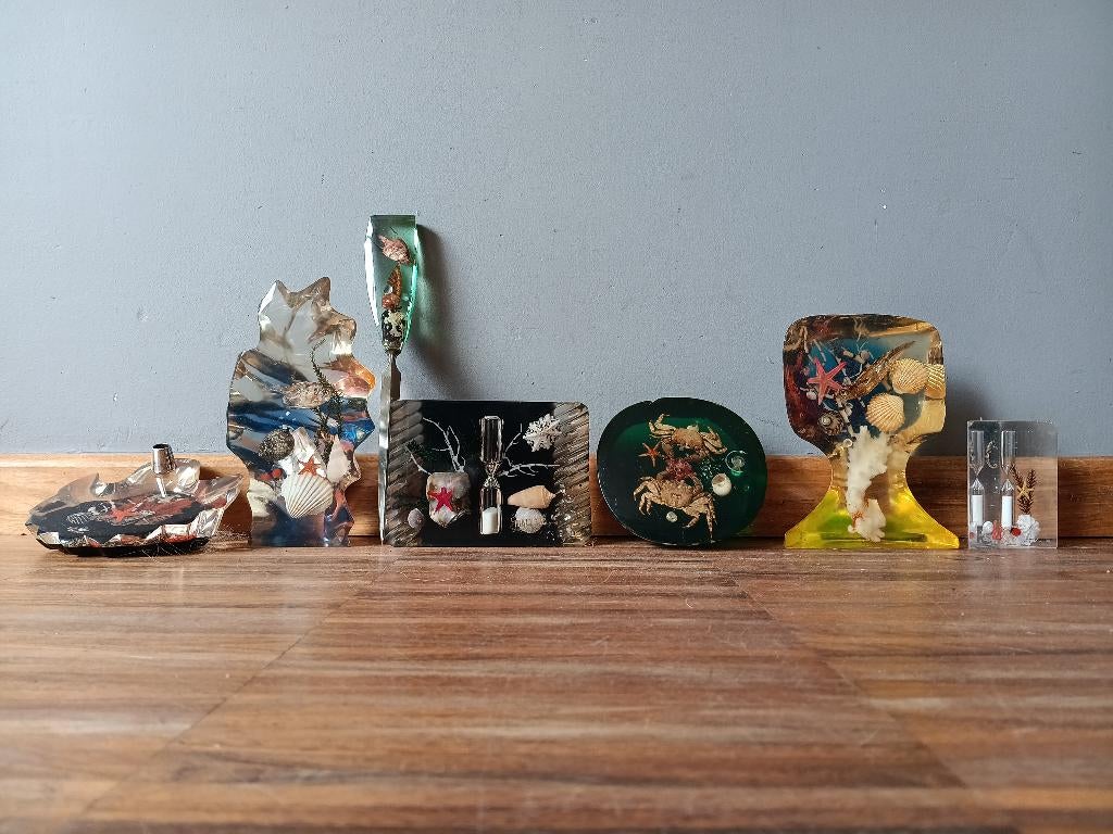 Verzameling vintage hars objecten, Ophalen of Verzenden, Huis en Inrichting