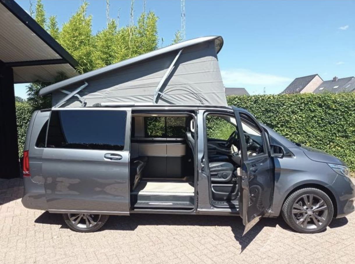 Mercedes-Benz v250 Marco Polo Westfalia Camper FullAMG 190HP, Caravans en Kamperen, Automaat, Chemisch toilet, Mercedes-Benz, Diesel