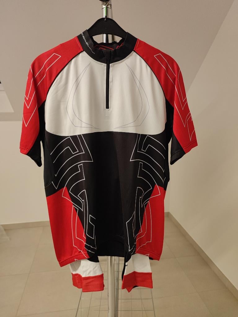 Fietstruitjes met broek, maat XL met korte mouwen, heren,, Ophalen, Heren, Zo goed als nieuw, XL