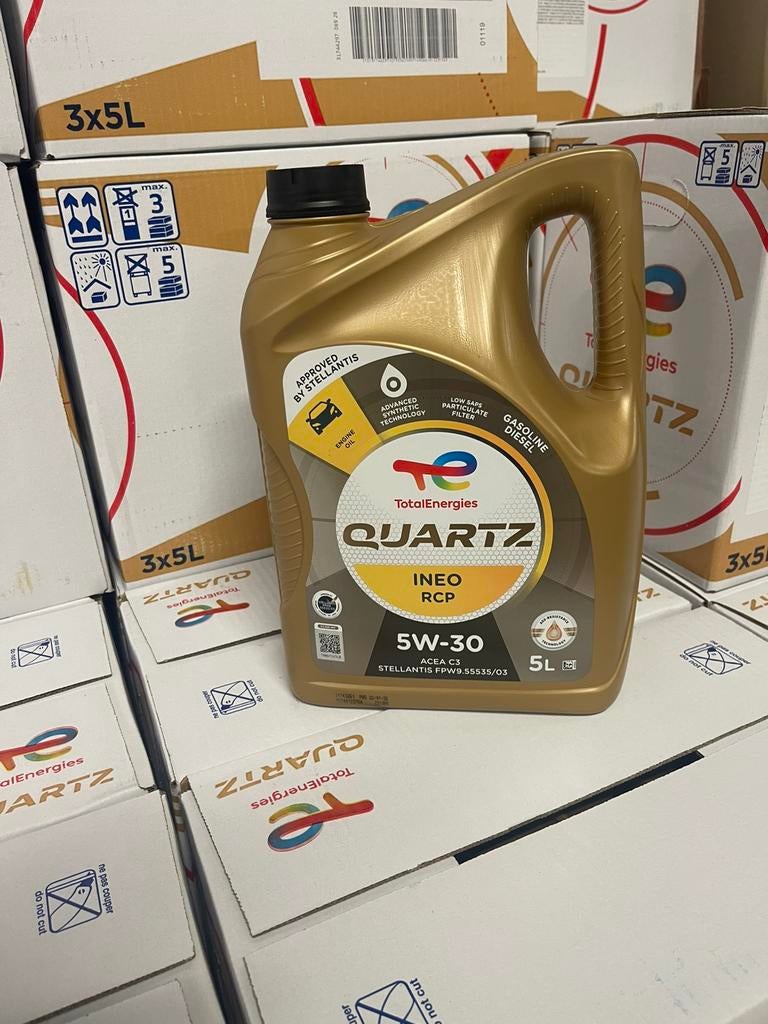 TotalEnergies Quartz Ineo RCP 5W-30 Motorolie - 5L - Nieuw, Ophalen of Verzenden