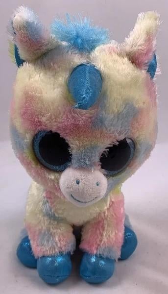Ty Beanie Boos Blitz Eenhoorn Knuffel 25 cm TySilk 2018, Verzenden, Zo goed als nieuw, Overige typen