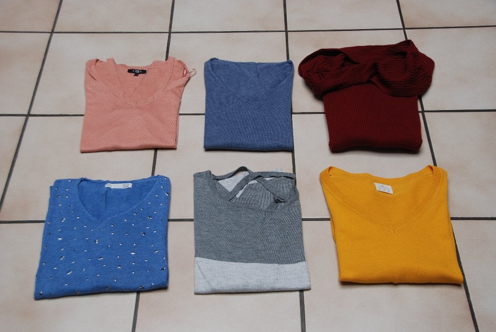 Soldes Pulls fins Dame Très bon état à 2€ pièce, Enlèvement ou Envoi, Autres couleurs, Taille 36 (S), Porté