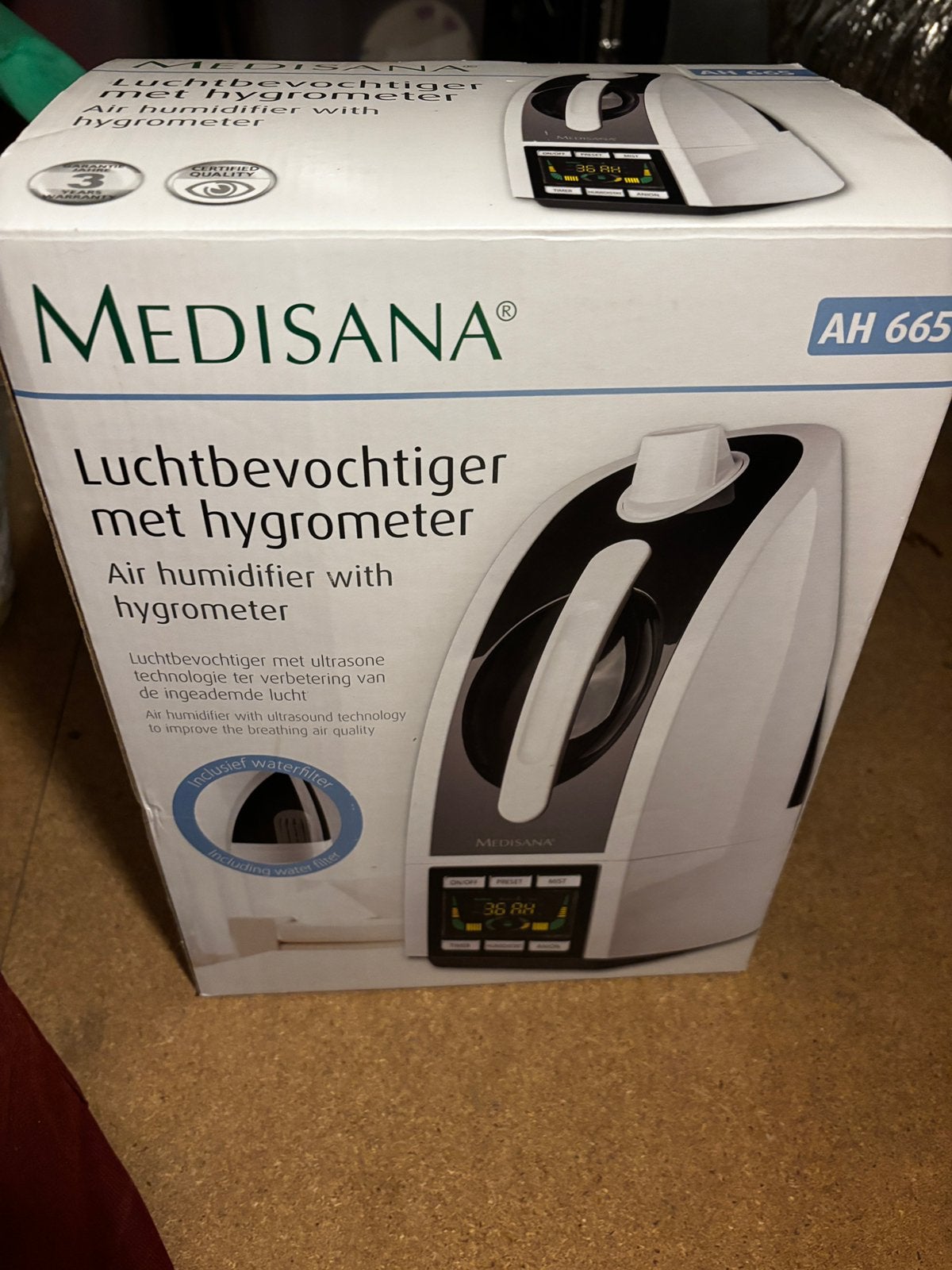 Luchtbevochtiger Medisana, Electroménager, Enlèvement, Comme neuf, Humidificateur