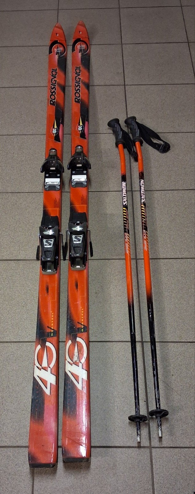 ski's met skistokken, Ophalen, Ski, Ski's