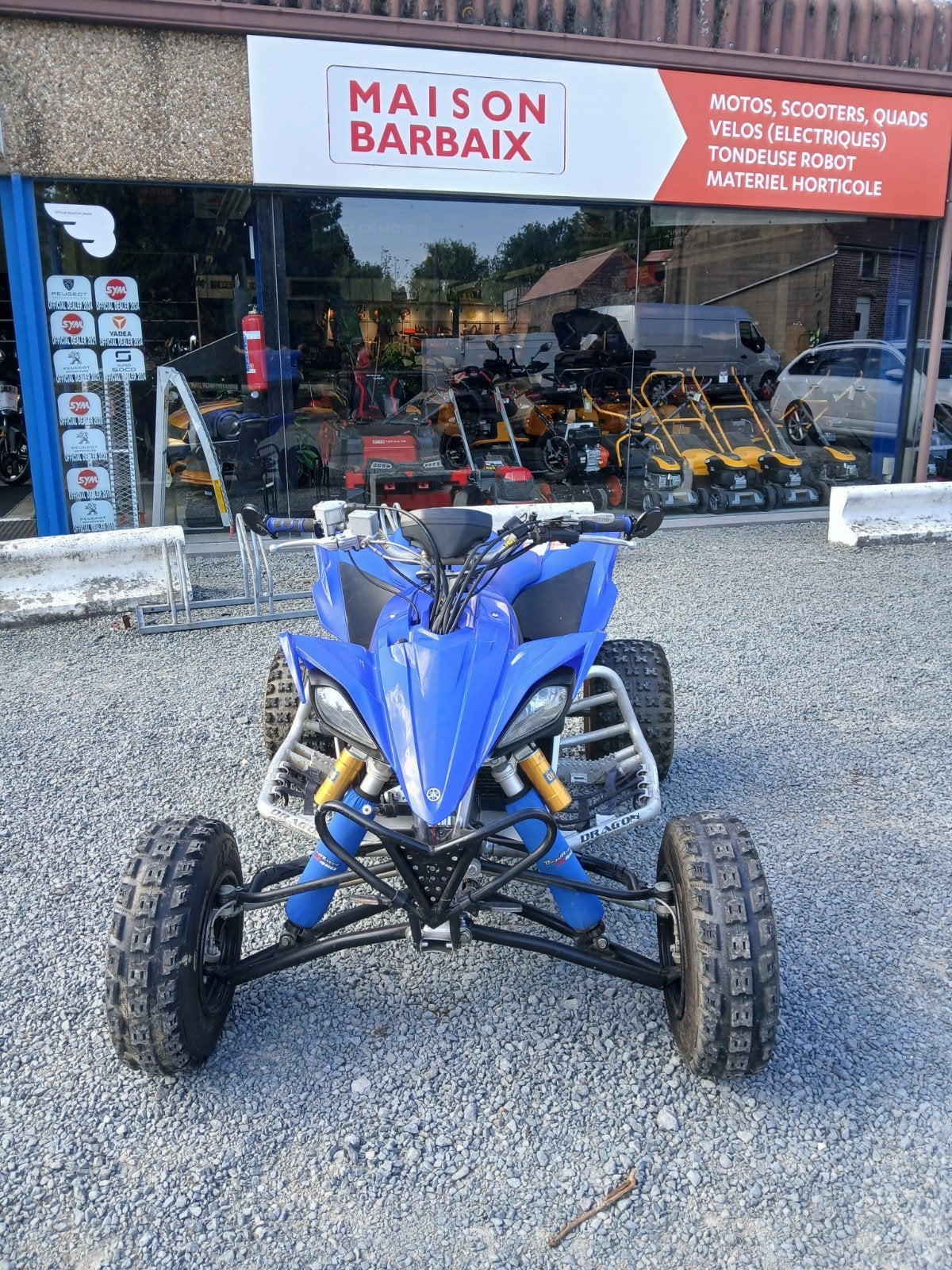 Quad  Yamaha yfz450r  Homologué, 1 cylindre, 450 cm³, 12 à 35 kW