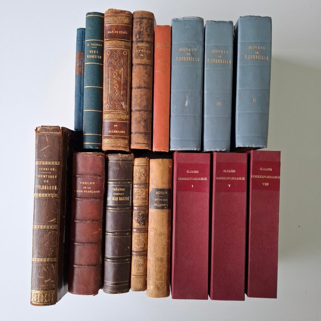 Littérature française classique 16 livres, Enlèvement ou Envoi
