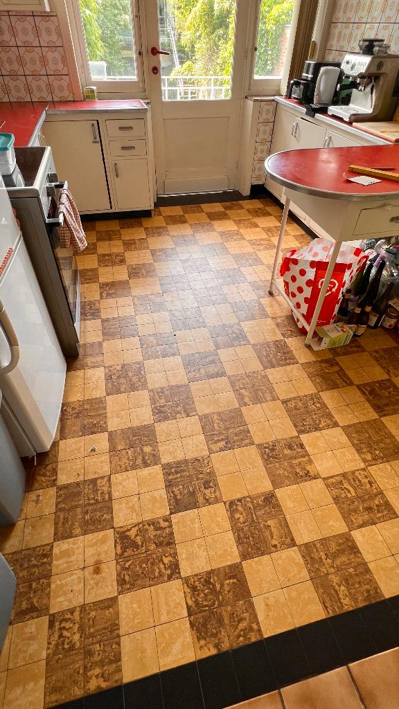 originele jaren 30 vloertegels, Doe-het-zelf en Bouw, Tegels, Ophalen, Overige materialen, Gebruikt, Minder dan 20 cm
