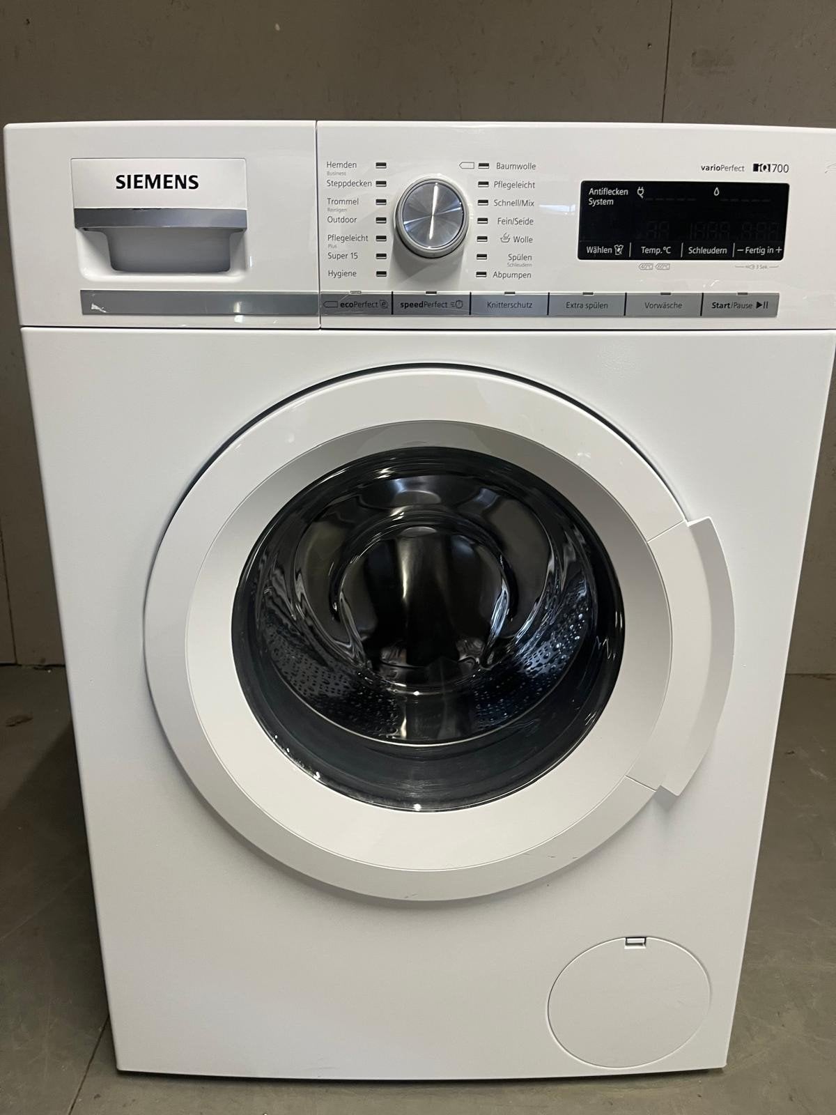 Wasmachine Siemens WM14W550, 9 kg.A+++,, Elektronische apparatuur, Wasmachines, Ophalen, 8 tot 10 kg, Zo goed als nieuw, Voorlader