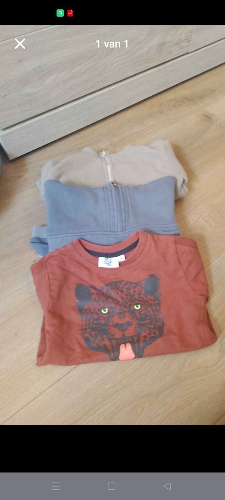 maat 104, Kinderen en Baby's, Ophalen