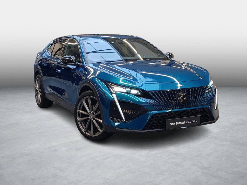 Peugeot 408 1.2T AT8 GT + Leder + 360cam + Verwarmde voorr, Auto's, Peugeot, Gebruikt, Blauw, 5 zetels, 5 deurs