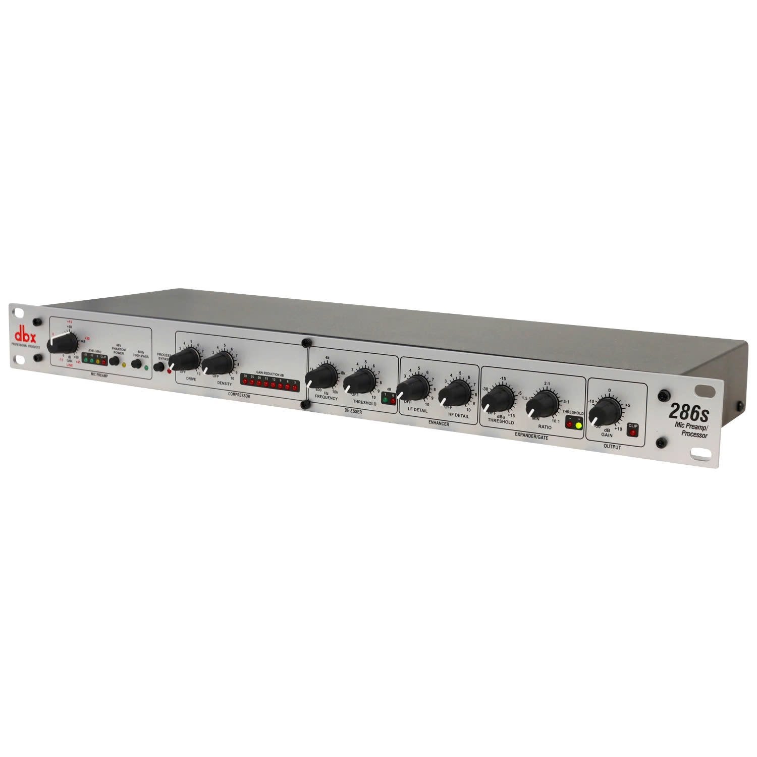 DBX 286s - mic pre, de-esser, compressor, gate, etc., Enlèvement ou Envoi, Utilisé, Dbx