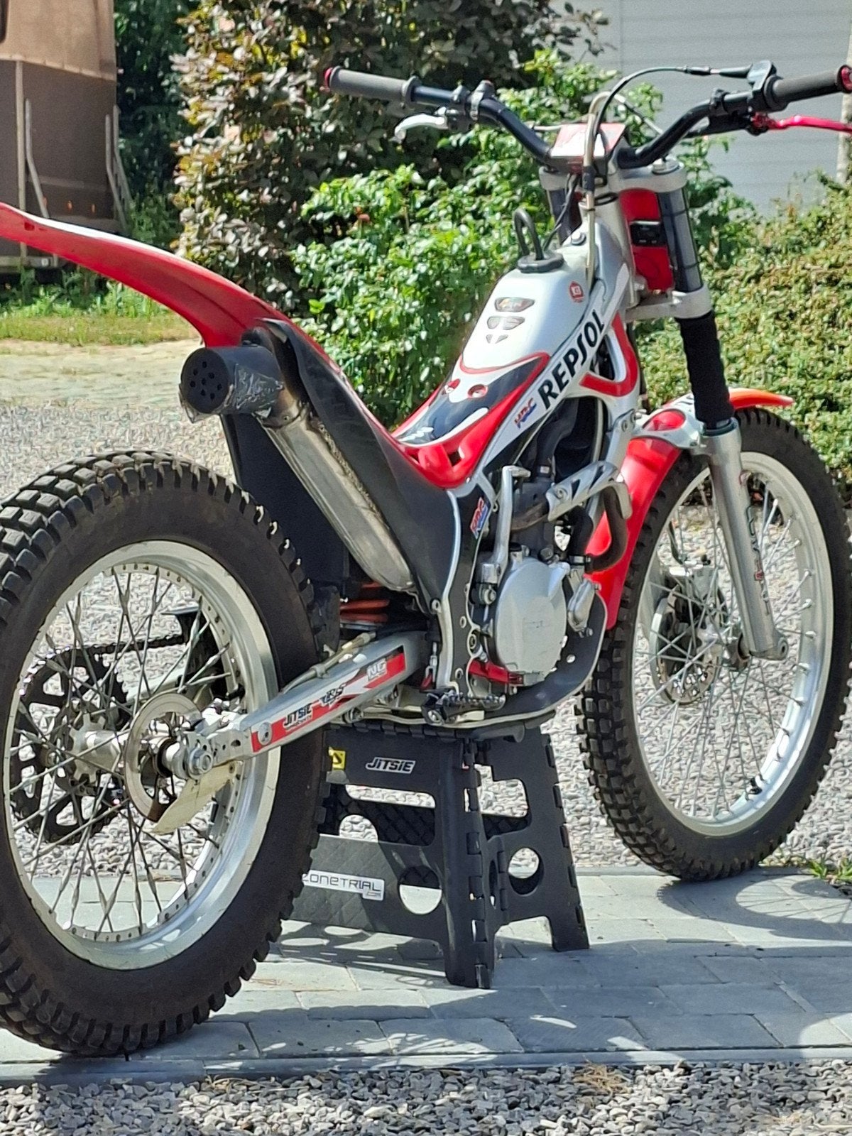 Montesa trial 250 RT4 2007, Motoren, Ophalen, 1 cilinder