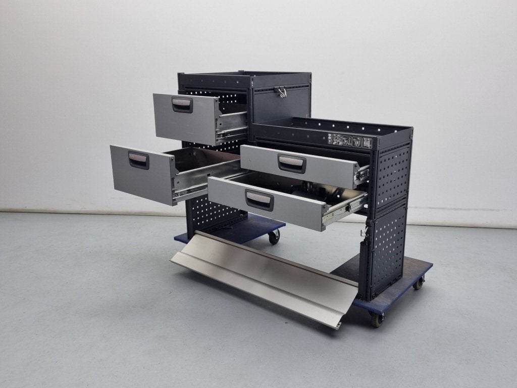 Modul-System bedrijfswagen inrichting