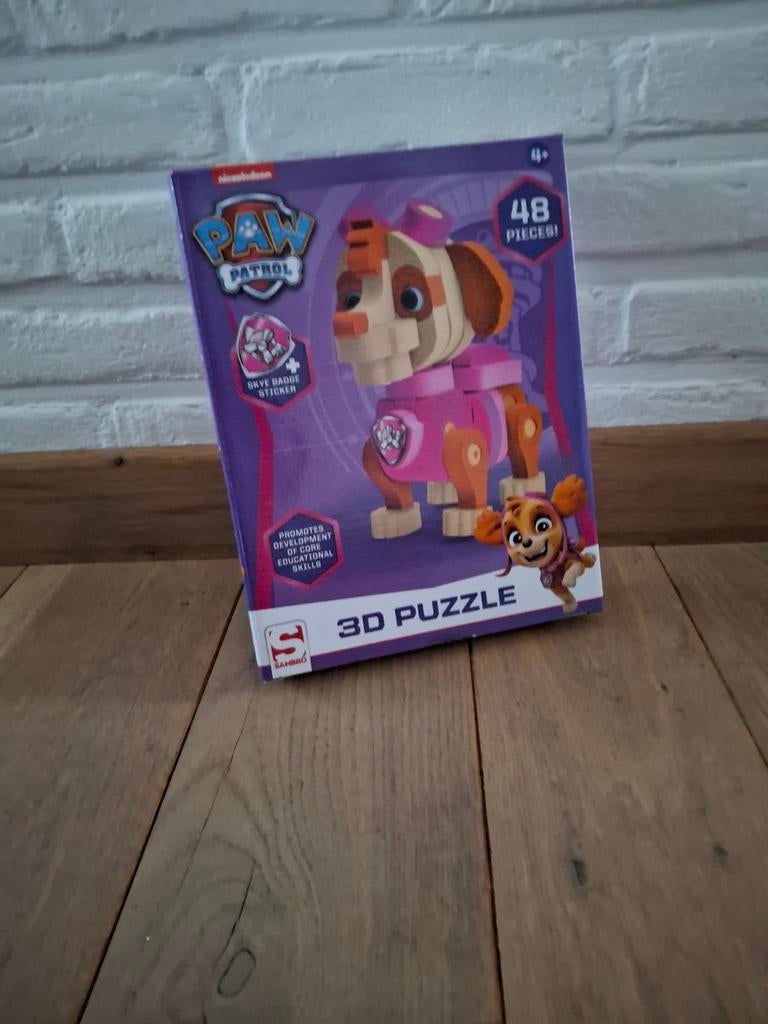 Nieuwe 3D puzzel Paw Patrol, Kinderen en Baby's, Ophalen of Verzenden