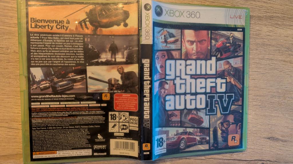 Grand Theft Auto IV — GTA 4 — Xbox 360, Games en Spelcomputers, Games | Xbox 360, Avontuur en Actie, Vanaf 18 jaar, 1 speler, Ophalen of Verzenden