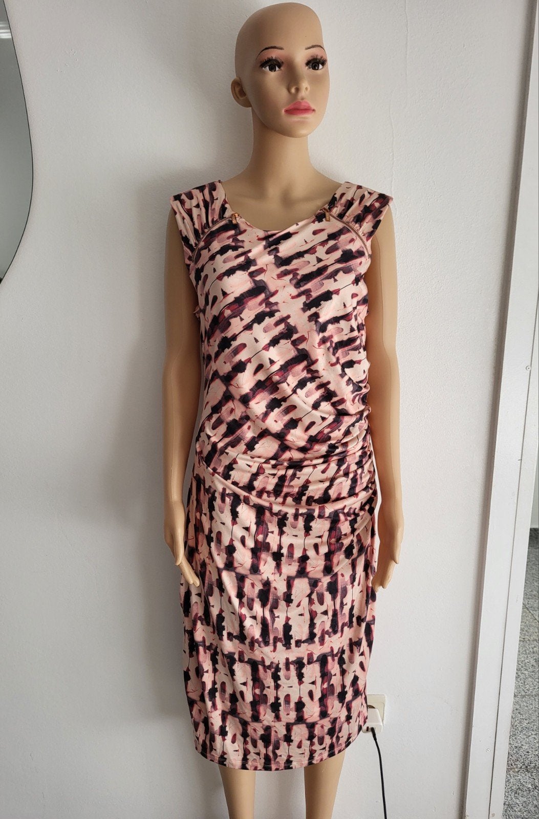 Mexx zomerjurk Maat L, Ophalen of Verzenden, Maat 42/44 (L), Roze