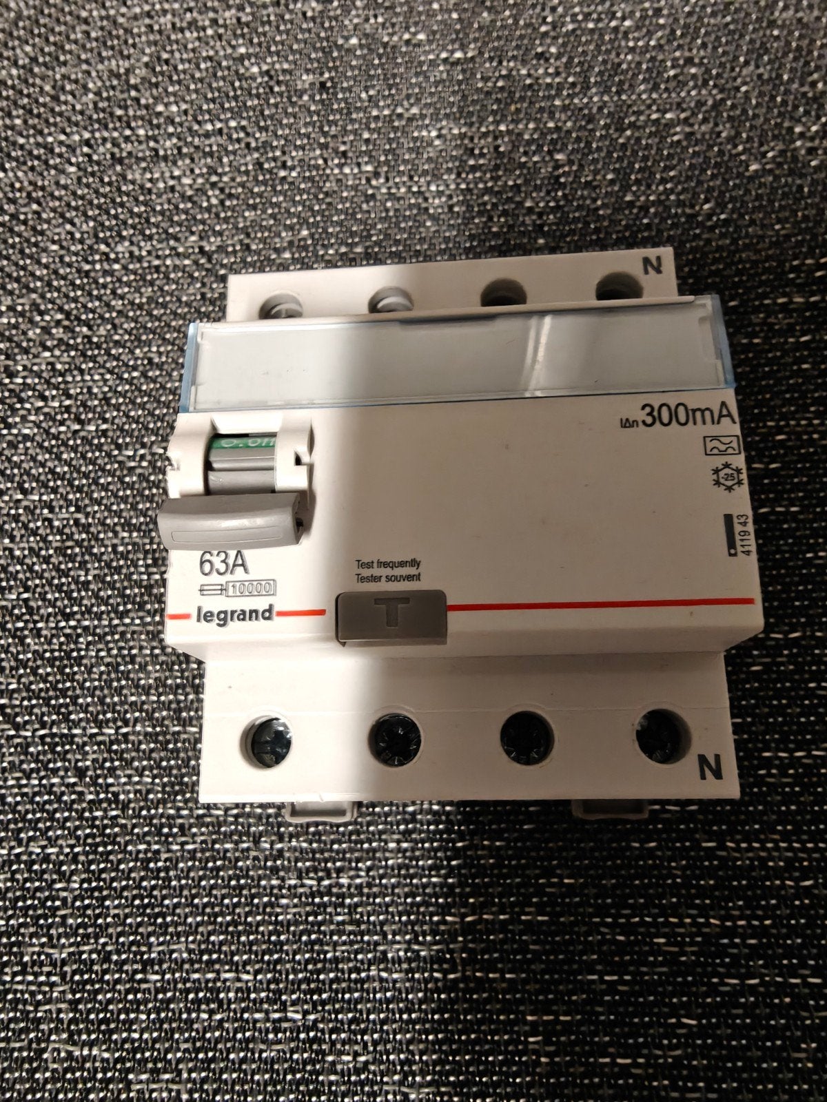 Legrand - Inter diff TX³ 4P 300mA 63A Type A - 4 modules, Enlèvement ou Envoi