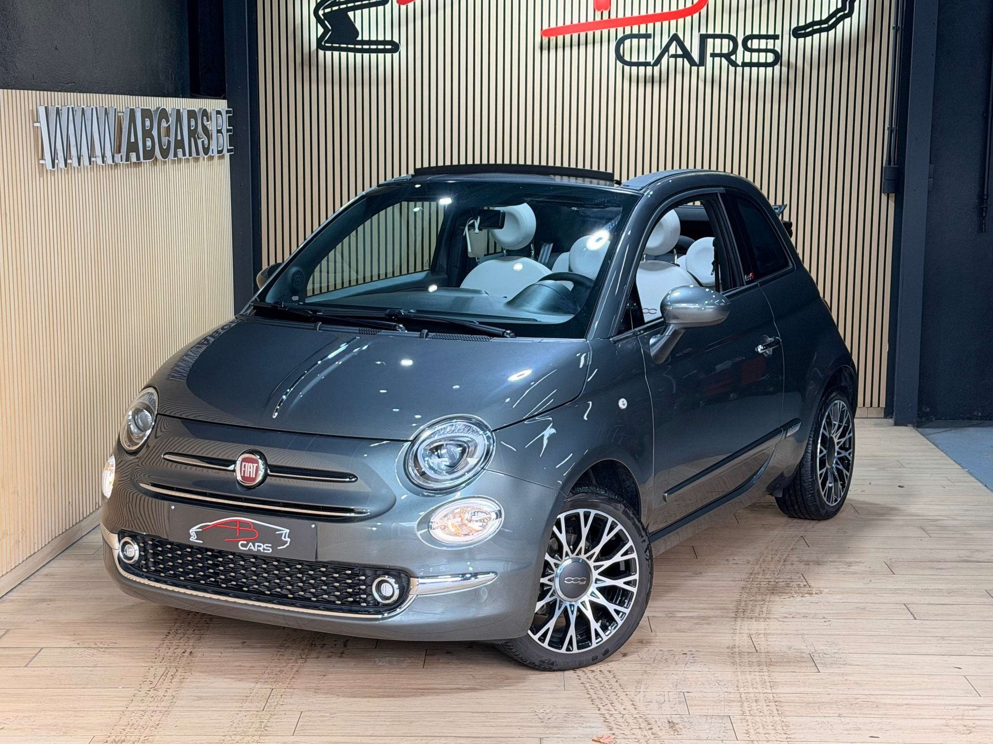 Fiat 500C 1.0i MHEV Lounge * GARANTIE 12 MOIS * CABRIOLET *, Auto's, Fiat, 4 zetels, 88 g/km, Gebruikt, Cabriolet